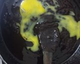 A picture of step 4 of Chocolate Biscuit Cake with Sugar coated Coconut Biscuits.