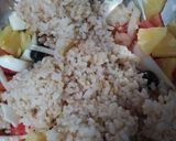Foto del paso 11 de la receta: 🥗 Ensalada de arroz 🍚, gambas 🦐 y piña🍍