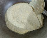 A picture of step 5 of Moong daal Panjeeri.