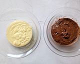 Une image de l'étape 7 de Cake marbré léger avec glaçage rocher.