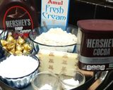 A picture of step 1 of Chocolate crepe cake.