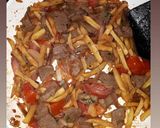Foto langkah ke 7 dari resep Lomo Saltado (Peruvian dish).