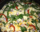 A picture of step 10 of Mac & cheese with a twist.