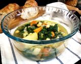 Foto del paso 5 de la receta: Sopa de ortigas con garbanzos y otras verduras - veggie - diet