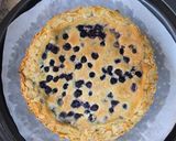 عکس مرحله 15 از دستور گلت چیز کیک بلوبری💙 Blueberry Cheesecake Galette