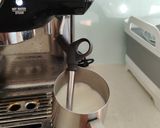 A picture of step 6 of Flat white coffee.