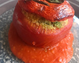 Foto del paso 8 de la receta: Tomate Relleno de Cuscús al pesto de perejil y Almendra