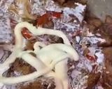 صورة لخطوة 7 من وصفة صينية البطاط مع البرجر بالمشروم والكريمة
