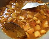 A picture of step 5 of Raw Jackfruit Curry.