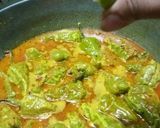 A picture of step 8 of Bhavnagari Mirchi ka Jalwa.