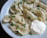 A picture of step 8 of ‘Varenyky’ Ukrainian Dumplings with Mashed Potato Filling.