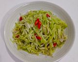 Foto langkah ke 4 dari resep Tumis Labu Teri Nasi.