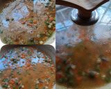 A picture of step 2 of Broken Wheat Upma with Mixed Veggies.