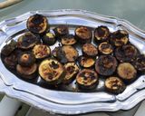 Une image de l'étape 6 de Courgettes marinées grillées à la plancha.