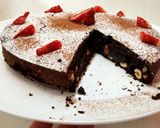 Φωτογραφία βήματος 5 της συνταγής Brownie cake με στέβια & φουντούκια