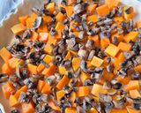 Une image de l'étape 3 de Tarte butternut et champignons fantôme 👻🎃.