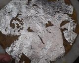 A picture of step 3 of Mango kaju katli.