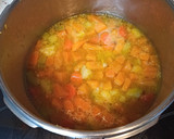Foto del paso 2 de la receta: Crema de calabaza, calabacín y zanahoria