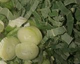 A picture of step 2 of Spinach soup😋.