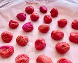 Hình bước làm 8 của món 🌱 Mơ Muối Lá Tía Tô (Umeboshi Hồng)