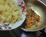 A picture of step 3 of Aloo Masala Dosa.
