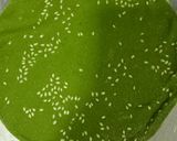 A picture of step 3 of Palak Paratha.