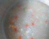 A picture of step 5 of Chicken vegetable corn soup.