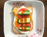 Hình bước làm 7 của món Sandwich ốp la