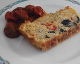 Foto del paso 15 de la receta: 🍰 Bizcocho salado de queso 🧀 azul, Edan, aceitunas 🫒y pimientos