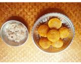 A picture of step 4 of Manda Pitha.
