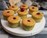 A picture of step 3 of Cherry Cupcakes.