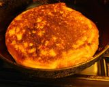 A picture of step 4 of Uthappam to kill for.