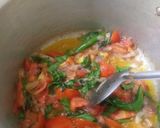 A picture of step 5 of Veg biryani in electric rice cooker.