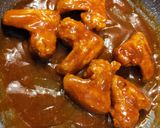 Csípős - édes - BBQ csirkeszárny recept fázis 3 fotója