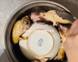 滴雞精、涼拌雞絲「一雞二用，營養湯品與開胃涼菜」的食譜步驟4照片