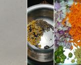A picture of step 1 of Vegetable idli.