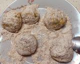 A picture of step 3 of Zucchini and Carrot Fritters in the Air Fryer.