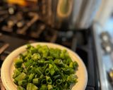 A picture of step 5 of My husband’s favorite Chicken Jook 닭죽.