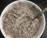 Hình bước làm 1 của món Chocolate cake