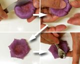 A picture of step 7 of Nerikiri Wagashi "鉄仙 （Clematis）".