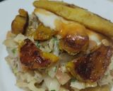 Foto del paso 12 de la receta: Arepa rellena de pescado y plátano maduro🥯🫓🥙