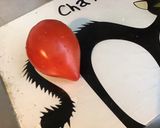 Une image de l'étape 1 de Salade d endives rouges,concombre noa,tomate cœur de bœuf et oignon cebette.