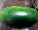 A picture of step 1 of Watermelon Cooler.