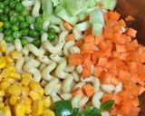 A picture of step 1 of Pasta Salad.