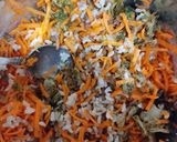 Foto del paso 1 de la receta: Muffins de arroz yamaní integral, zanahoria, brócoli y lentejas