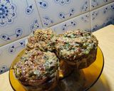 Foto del paso 6 de la receta: Muffins de espinaca y harina integral