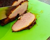 A picture of step 7 of Pork in cranberry glaze.