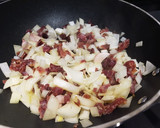Foto del paso 1 de la receta: Guisantes con jamón como plato único en 15 minutos 🎉🎉