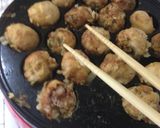 A picture of step 2 of Japanese Takoyaki!.