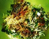 A picture of step 3 of Veg Noodle Pakora🍝🍜🍱.